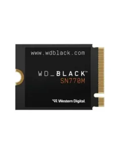 Disco duro interno ssd wd black sn770m 1tb m.2 pcie4