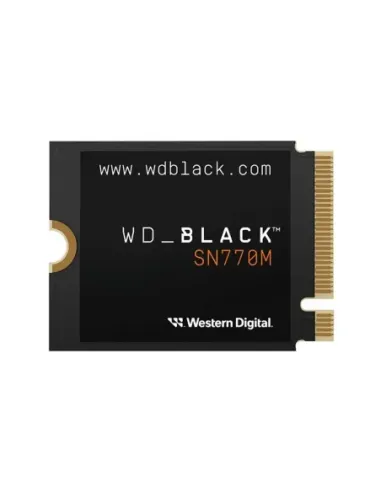 Disco duro interno ssd wd black sn770m 1tb m.2 pcie4