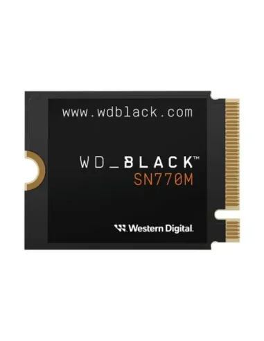 Disco duro interno ssd wd black sn770m 500gb m.2 pcie4