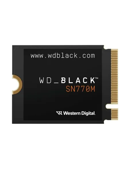 Disco duro interno ssd wd black sn770m 500gb m.2 pcie4