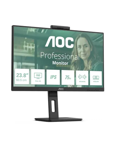 AOC 24P3QW pantalla para PC 60,5 cm (23.8") 1920 x 1080 Pixeles Full HD Negro