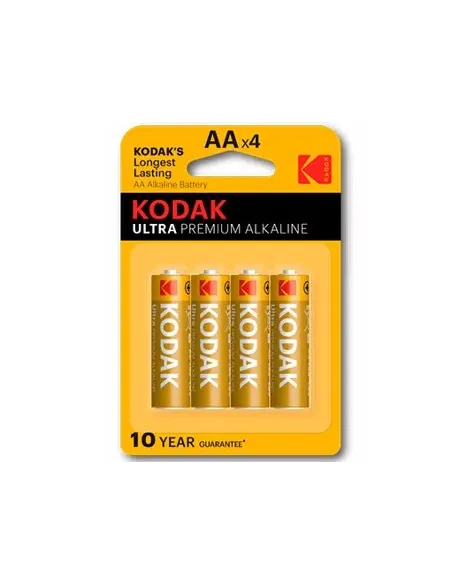 Blister kodak alcalina ultra 4 pilas - Comprar Consumibles Kodak