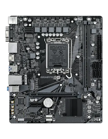 GIGABYTE H610M S2H V3 DDR4 Placa base - Compatible con procesadores Intel Core 14th CPUs, 4+1+1 Hybrid Digital VRM, up to