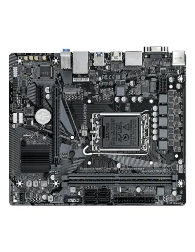 GIGABYTE H610M S2H V3 DDR4 Placa base - Compatible con procesadores Intel Core 14th CPUs, 4+1+1 Hybrid Digital VRM, up to