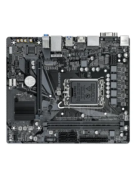 GIGABYTE H610M S2H V3 DDR4 Placa base - Compatible con procesadores Intel Core 14th CPUs, 4+1+1 Hybrid Digital VRM, up to
