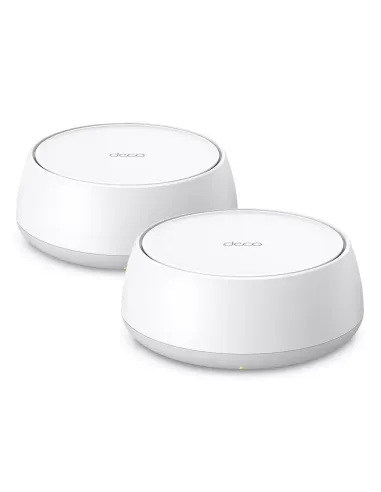 TP-Link DECO BE25(2-PACK) sistema Wi-Fi Mesh (Wi-Fi en malla) Doble banda (2,4 GHz   5 GHz) Wi-Fi 7 (802.11be) Blanco Interno