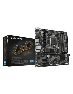 GIGABYTE B760M DS3H DDR4 Placa base - Soporta CPUs Intel Core de 14ª generación, VRM digital de 6+2+1 fases, hasta 5333MHz DDR4