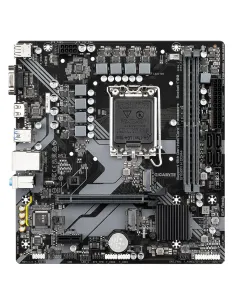 GIGABYTE B760M H DDR4 Placa base - Soporta CPUs Intel Core de 14ª generación, VRM digital de 6+1+1 fases, hasta 3200MHz DDR4 2