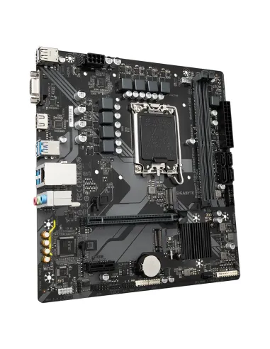 GIGABYTE B760M H DDR4 Placa base - Soporta CPUs Intel Core de 14ª generación, VRM digital de 6+1+1 fases, hasta 3200MHz DDR4