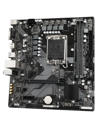 GIGABYTE B760M H DDR4 Placa base - Soporta CPUs Intel Core de 14ª generación, VRM digital de 6+1+1 fases, hasta 3200MHz DDR4