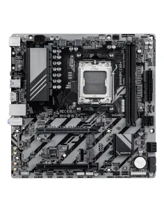 GIGABYTE B840M D2H Placa base - Procesadores AMD Ryzen 9000, VRM de 5+2+2 fases, hasta 7600 MHz DDR5, 1xPCIe 4.0 + 1xPCIe 3.0 2