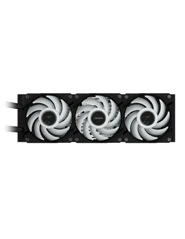 GIGABYTE AORUS WATERFORCE II 360 AIO Refrigerador de CPU líquido - 3x ventiladores ARGB de 120 mm, mecanismo de conexión