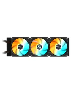 GIGABYTE GAMING 360 Refrigeración Líquida para CPU - 3x120 mm Ventiladores ARGB, Mecanismo de enclavamiento deslizante, 2