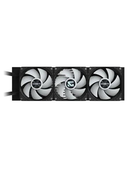 GIGABYTE GAMING 360 Refrigeración Líquida para CPU - 3x120 mm Ventiladores ARGB, Mecanismo de enclavamiento deslizante,