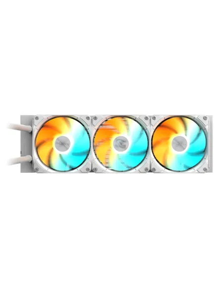 GIGABYTE GAMING 360 ICE Refrigeración Líquida para CPU - 3x120 mm Ventiladores ARGB, Mecanismo de enclavamiento deslizante,