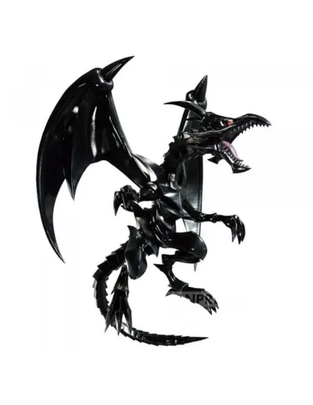 Figura banpresto yu - gi - oh! duel monsters dragon negro de ojos rojos 11cm