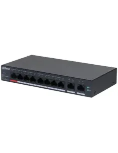 Dahua Technology DH-CS4010-8GT-110 switch Gestionado L2 Gigabit Ethernet (10 100 1000) Energía sobre Ethernet (PoE) Negro
