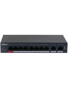 Dahua Technology DH-CS4010-8GT-110 switch Gestionado L2 Gigabit Ethernet (10 100 1000) Energía sobre Ethernet (PoE) Negro 2