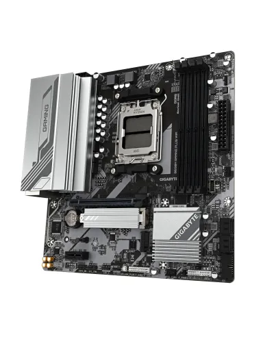 GIGABYTE B650M GAMING PLUS WIFI Placa base - Procesadores AMD Ryzen 9000, VRM de 5+2+2 fases, hasta 8000 MHz DDR5, 2xPCIe 4.0