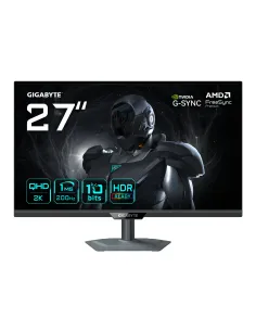 GIGABYTE G27Q2 Monitor Gaming 27” 2K QHD - 2560 x 1440, 200Hz, 1ms, 350 cd m², Compatible con G-Sync, FreeSync Premium, HDR10,