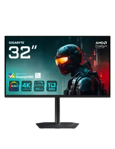 GIGABYTE MO32U 31,5" Monitor Gaming OLED 4K UHD - 3840 x 2160, 165Hz, 0.03ms, 250 cd m², Display HDR True Black 400, HDMI 2.1,