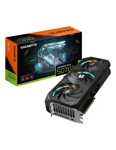 GIGABYTE GeForce RTX 5070 Ti GAMING OC 16G Tarjeta Gráfica - 16GB GDDR7, 256 bits, PCI-E 5.0, 2588 MHz Core Clock, 3 x DP 2.1a,