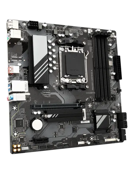 GIGABYTE A620M GAMING X Placa base - Soporta CPUs AMD Ryzen 8000, VRM digital de 8+2+1 fases, hasta 8000MHz DDR5 (OC), 1xPCIe