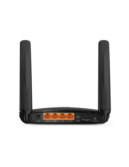 TP-Link Archer MR200 router inalámbrico Ethernet rápido Doble banda (2,4 GHz   5 GHz) 4G Negro
