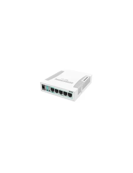Switch Mikrotik CSS106-5G-1S 6 Puertos/ RJ45 10/100/1000/ SFP/ PoE