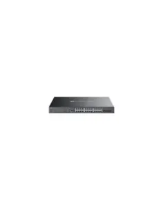 TP-Link Omada SG3428XMPP switch Gestionado L2+ Gigabit Ethernet (10/100/1000) Energía sobre Ethernet (PoE) 1U Negro