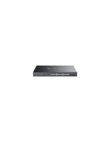 TP-Link Omada SG3428XMPP switch Gestionado L2+ Gigabit Ethernet (10/100/1000) Energía sobre Ethernet (PoE) 1U Negro