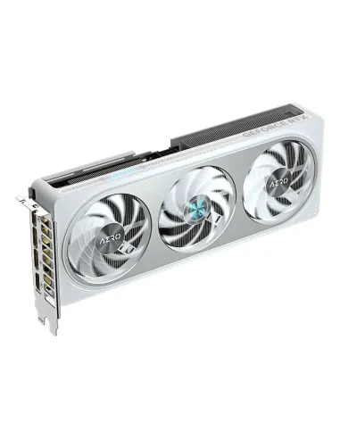GIGABYTE GeForce RTX 5060 Ti AERO OC 8G Tarjeta Gráfica – 8 GB GDDR7, 128 bits, PCI-E 5.0, 2647 MHz Frecuencia del núcleo, 3 x