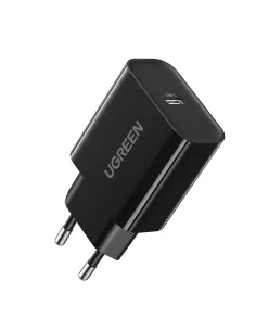 Ugreen 10191 cargador de dispositivo móvil Universal Negro Corriente alterna Carga rápida Interior 2