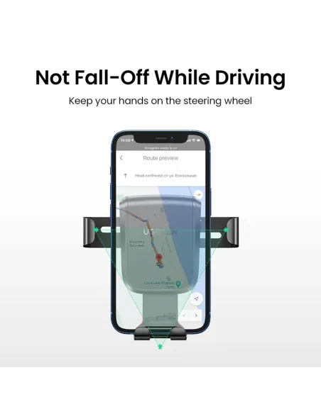 Ugreen 60990B soporte Teléfono móvil smartphone Negro