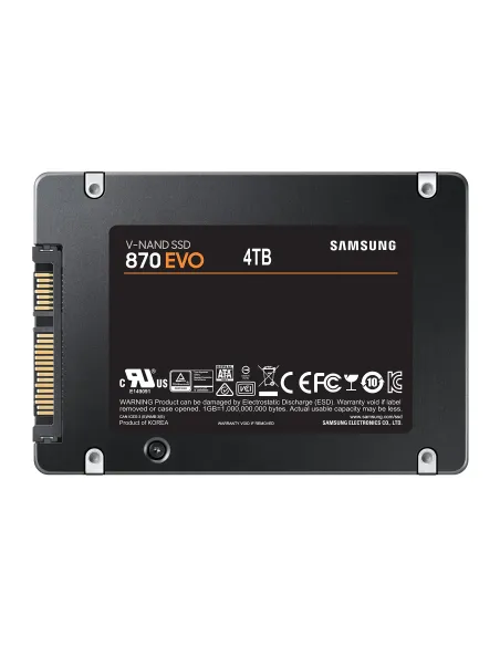Samsung 870 EVO 4 TB 2.5" Serial ATA III V-NAND
