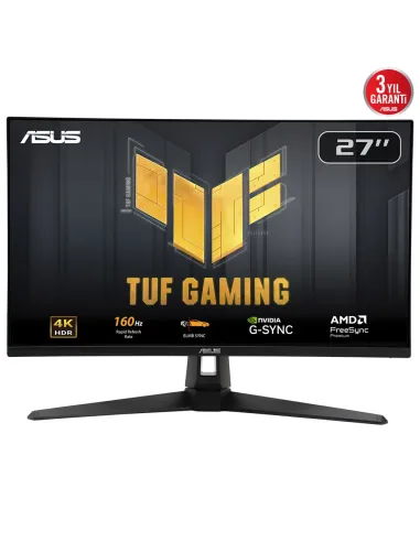 ASUS TUF Gaming VG27UQ1A pantalla para PC 68,6 cm (27") 3840 x 2160 Pixeles 4K Ultra HD LCD Negro