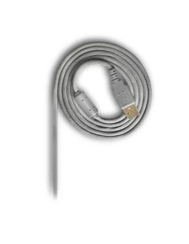 Mars Gaming MMGLOWW, Ratón Gaming RGB Chroma-Glow, Acabado Espejo, Ultraligero, 12800 DPI, Blanco