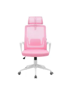 Mars Gaming MGC-ERGOLITE, Silla Gaming Ergonómica, Respaldo Malla Transpirable, Reposacabezas Ajustable y Soporte Lumbar,