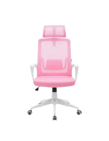 Mars Gaming MGC-ERGOLITE, Silla Gaming Ergonómica, Respaldo Malla Transpirable, Reposacabezas Ajustable y Soporte Lumbar,