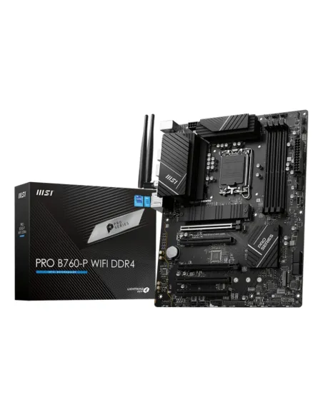 MSI PRO B760-P WIFI DDR4 placa base LGA 1700 ATX