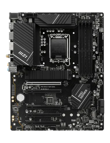 MSI PRO B760-P WIFI DDR4 placa base LGA 1700 ATX