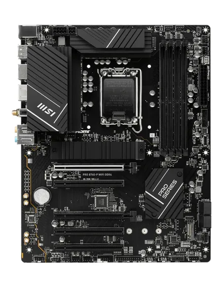 MSI PRO B760-P WIFI DDR4 placa base LGA 1700 ATX