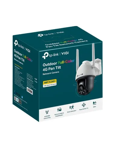 TP-Link VIGI C540-4G Torreta Cámara de seguridad IP Interior y exterior 2560 x 1440 Pixeles Techo pared