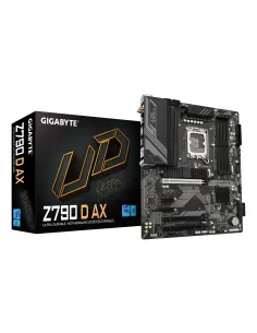 GIGABYTE Z790 D AX Placa base - Soporta CPUs Intel Core de 14ª generación, VRM digital de 12+1+1 fases, hasta 7600MHz DDR5