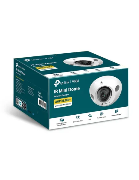 TP-Link VIGI C230I MINI(2.8MM) cámara de vigilancia Almohadilla Cámara de seguridad IP Interior y exterior 2304 x 1296 Pixeles