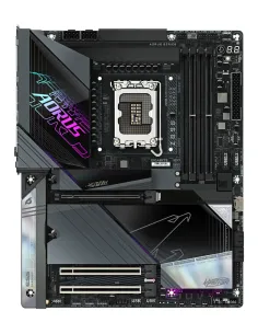 GIGABYTE Placa base Z890 AORUS MASTER - Compatible con CPUs Intel Core Ultra (Serie 2), VRM de 18+1+2 fases, hasta 9500MHz DDR5 2