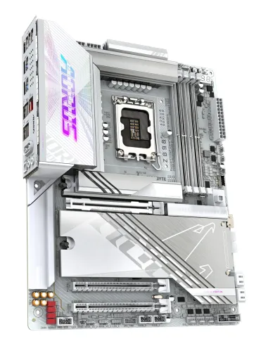 GIGABYTE Placa base Z890 AORUS PRO ICE - Compatible con CPUs Intel Core Ultra (Serie 2), VRM de 16+1+2 fases, hasta 9500MHz