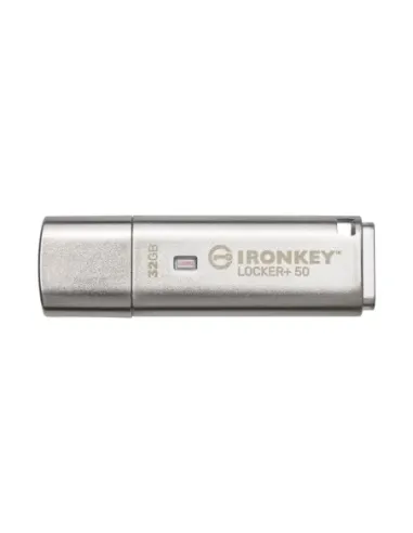 Memoria usb 3.2 kingston 32gb ironkey locker+50