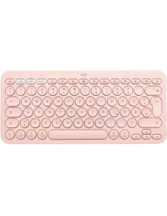 Teclado logitech k380 multi - device bluetooth rosa español