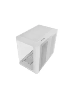 Caja ordenador mars gaming mcfusion atx frgb cristal templado blanca